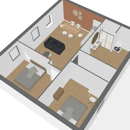 L'ibiza - Homy Daire Montluçon